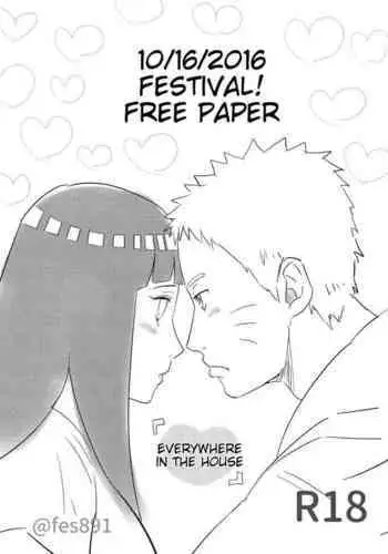 [Festival! (Fes)] Ouchi no Achikochi | Everywhere in the house (Naruto) [English] [Digital]