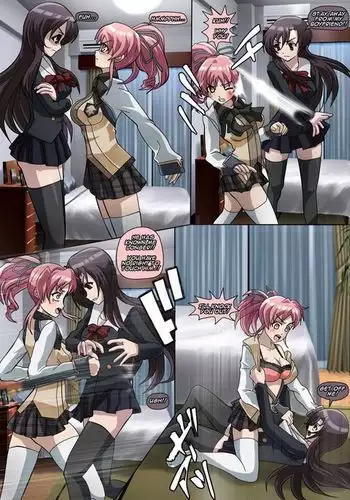 Yandere catfight: Kotohana vs Haruka