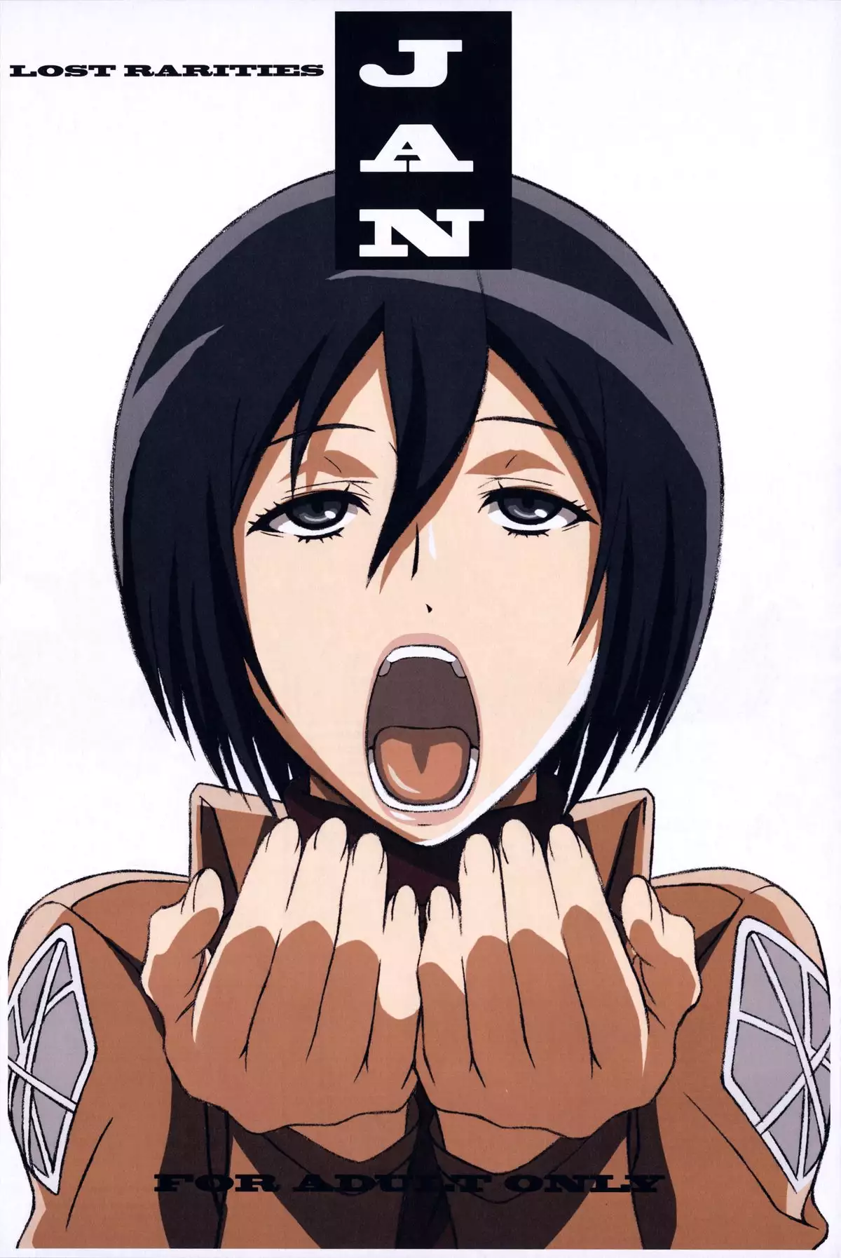 (C84) [LOST RARITIES (Takapiko)] JAN (Shingeki No Kyojin) [English] [Based  Anons] XXX Manga Porn Comics