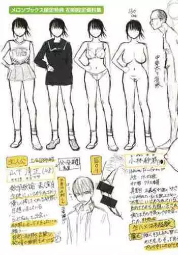 Onegai☆Lap-chan Melonbooks Gentei Tokuten Leaflet Shoki Settei Shiryoushuu