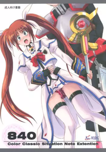 840 Color Classic Situation Note Extention (Mahou Shoujo Lyrical Nanoha) [English] [Rewrite]