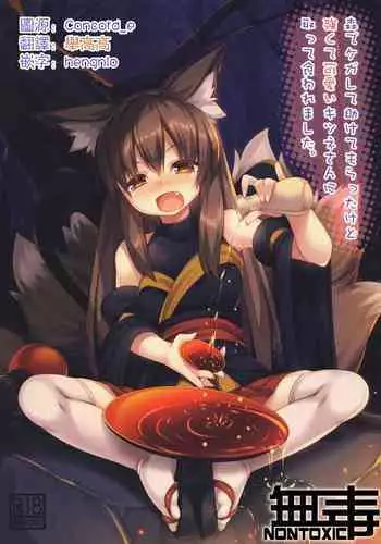 (C96) [Doku Denpa Jushin-chuu (Roshin)] Mori de Kega Shite Tasukete Moratta kedo Tsuyokute Kawaii Kitsune-san ni Totte Kuwaremashita. [Chinese] [无毒汉化组]