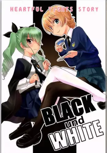 (C90) [in the WATER. (Uona Telepin)] BLACK und WHITE (Girls und Panzer)